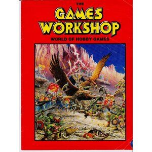 Games Workshop Catalog 1992 World of Hobby Games Warhammer Miniatures VG 1993
